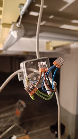 Rohraum im Untergeschoss — Vorzustand, Dezember 2023