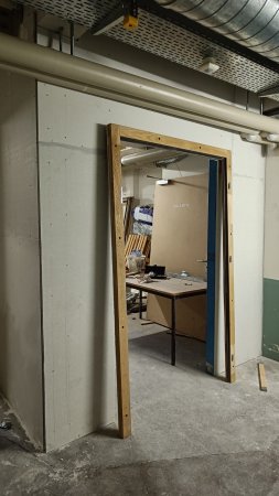 Beplankungsarbeiten, Mai 2024